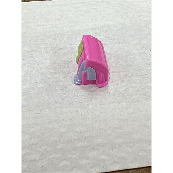 1995 VINTAGE POLLY POCKET "POP-UP CLUBHOUSE" - PINK GARMENT CHEST HAMPER - Picture 4 of 6
